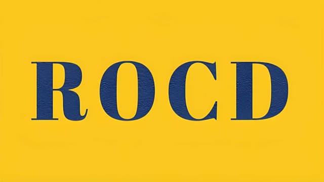 ROCD: הבנה, טיפול והתמודדות ארוכת טווח