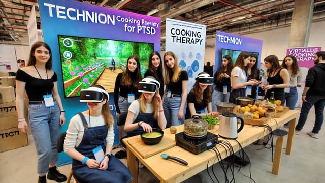טכנולוגיה לטיפול בפוסט טראומה באמצעות VR ו-AI