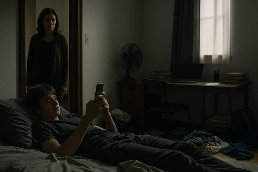 מתבגר חסר מוטיבציה