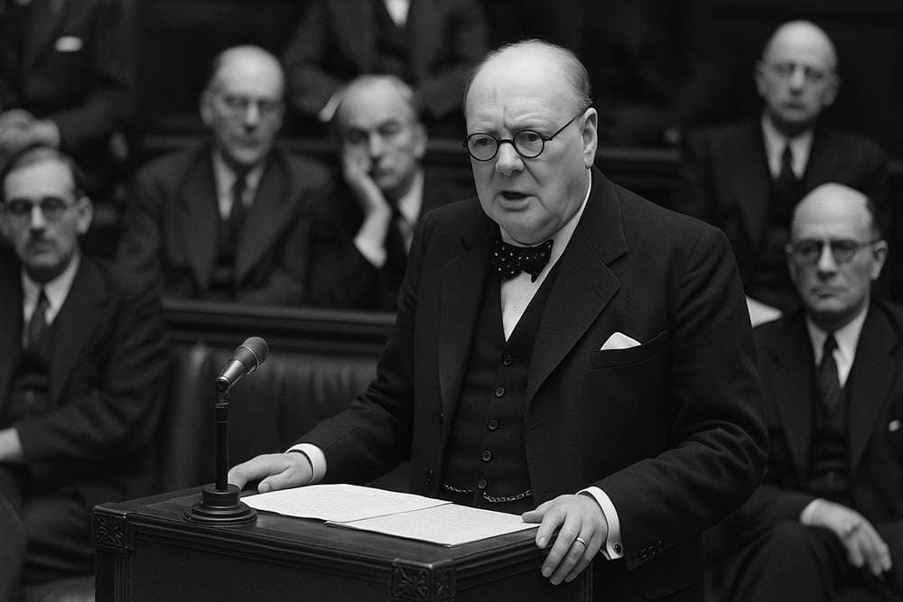 השוואה בין נתניהו לצ’רצ’יל