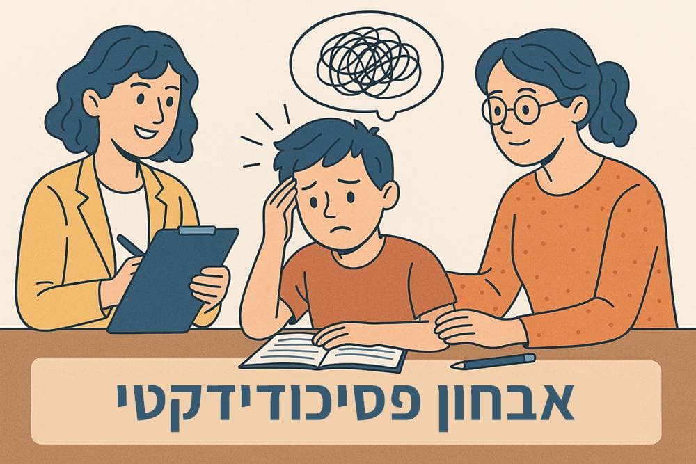 אבחון פסיכודידקטי