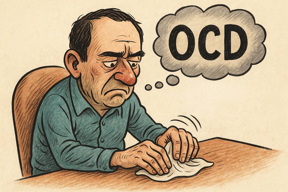 האם OCD היא מחלת נפש