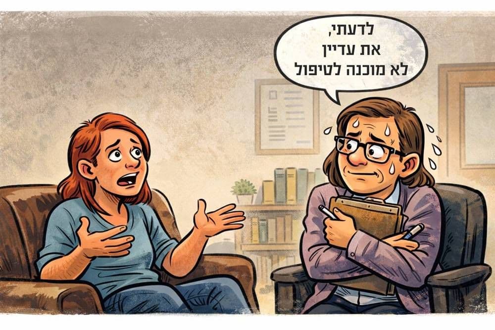 המטופל לא מוכן, או שהמטפל מפחד? על מנגנון ההגנה של הפסיכותרפיה