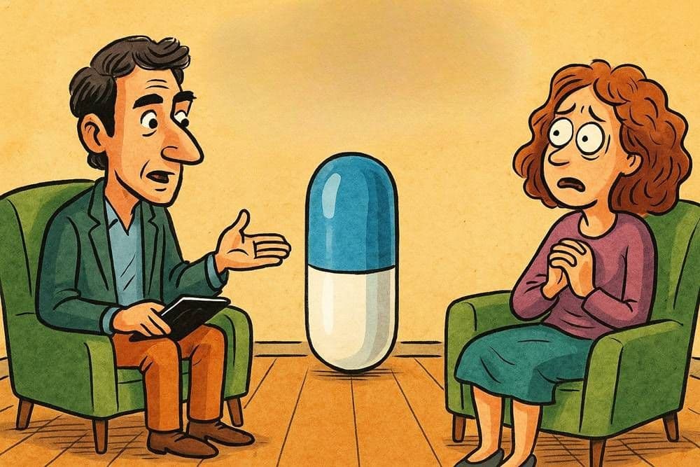 פחד מתרופות בטיפול נפשי